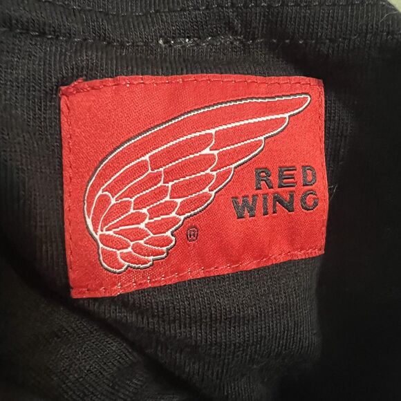 Red Wing Shoes Shirt Mens 2XL Black Quarter Zip FR Base Layer Workwear RW 69004 - Picture 8 of 12